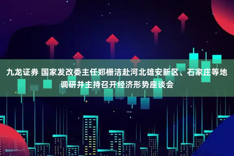 九龙证券 国家发改委主任郑栅洁赴河北雄安新区、石家庄等地调研并主持召开经济形势座谈会