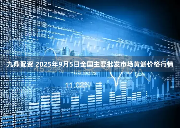 九鼎配资 2025年9月5日全国主要批发市场黄鳝价格行情